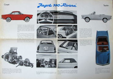 NSU Jagst 770 Riviera 1962 Modelprogram Carbrochure (6131)